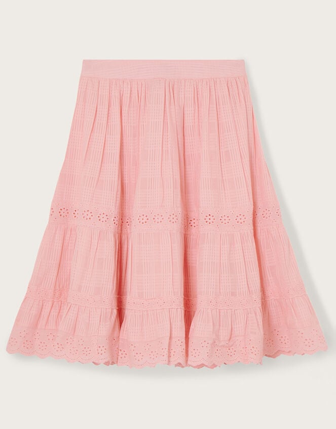 Monsoon Boutique netta unicorn lace insert skirt pink